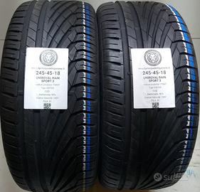 2 GOMME 245 45 18 UNIROYAL A73927