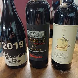 LOTTO 3 GRANDI VINI ROSSI ITALIANI !!!