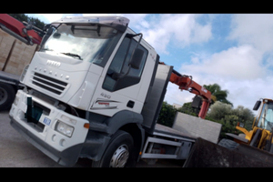 Iveco Stralis 430 2005 gru HMF 1900