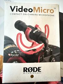 RØDE VideoMicro Microfono Direzionale