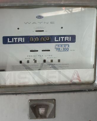 Originali Pompe di Benzina Vintage Anni '70