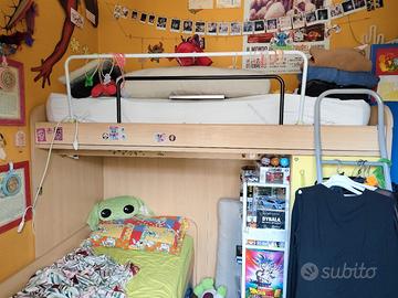 letto a castello sfalsato