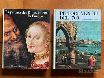 Lotto 2 libri d'arte anni '60 sui pittori