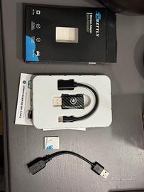 Adattatore Wireless CarPlay Apple Android Auto