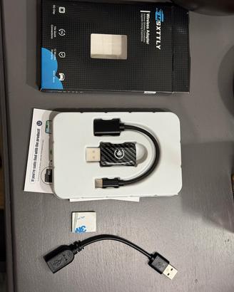 Adattatore Wireless CarPlay Apple Android Auto