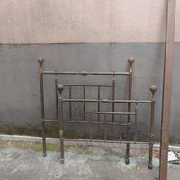 letto in ottone