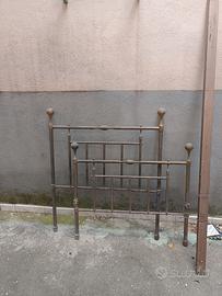 letto in ottone