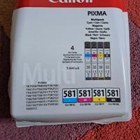 Multipack Cartucce 581 Canon Pixma