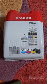 Multipack Cartucce 581 Canon Pixma