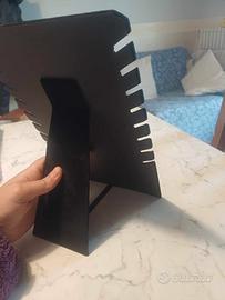 espositore collane in velluto nero