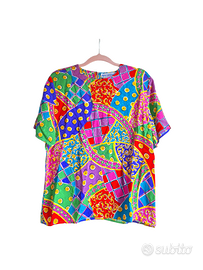 Top Vintage Anna&Frank Seta 100%