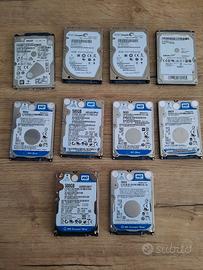 Lotto hard disk interni 500 gb