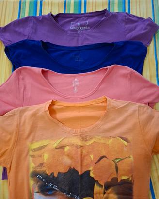 set maglie colorate