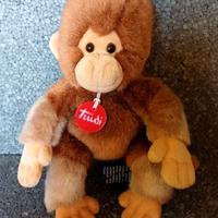 Trudi Scimmia peluche originale 29 cm circa