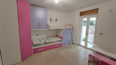 cameretta bambina 3 posti letto 