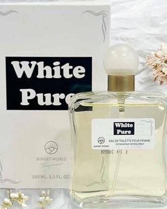 profumo donna white pure 100 ml