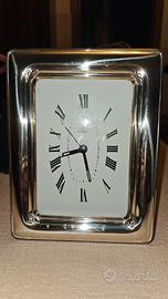 orologio da tavolo in argento 925