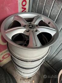 Cerchi mercedes doppia misura 17” slk