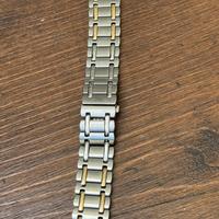 Bracciale acciaio e oro 18kt marca Lucien Rochat