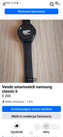 smartwatch samsung 6 classic 