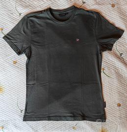 t-shirt Napapijri verde oliva - taglia L