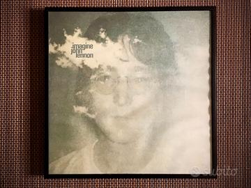 Stampa JOHN LENNON Imagine + cornice con vetro