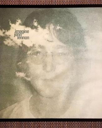 Stampa JOHN LENNON Imagine + cornice con vetro