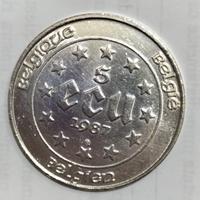 5 ECU argento 1987 Belgio 