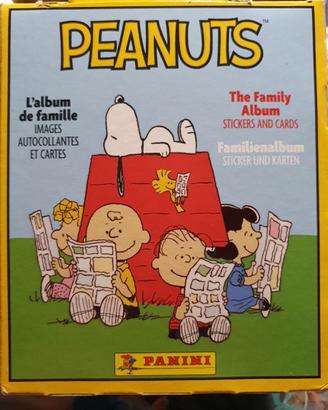 Mancolista Peanuts Snoopy Panini Album di Famiglia