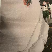 Completo matrimoniale con copriletto misto seta