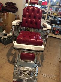 Sedia poltrona da barbiere Scuderi