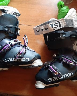 scarponi da sci salomon quest misura 24