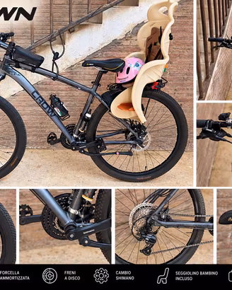MTB Crown 29” Shimano freni a disco