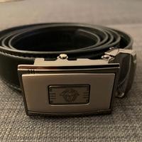 Cintura uomo Versace in vera pelle – 130/115 cm