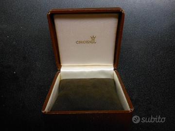 CRONEL SCATOLA PORTA OROLOGIO vintage WBX70