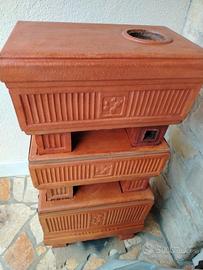 stufa terracotta 