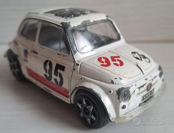 Modellino BBURAGO Fiat 500 Abarth in scala 1/43