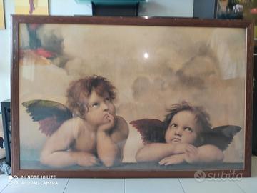 stampa con cornice in legno 