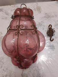 Lanterna in vetro di Murano 