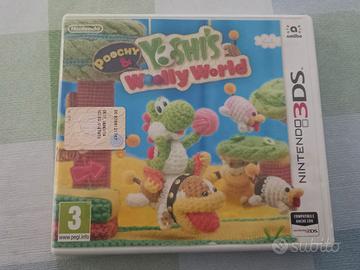 gioco nintendo 3ds Yoshi's Woolly World ITALIANO 