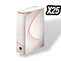 Scatole da archivio Esselte Lotto x25 Ufficio Casa