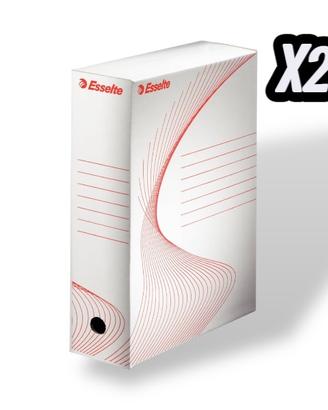 Scatole da archivio Esselte Lotto x25 Ufficio Casa