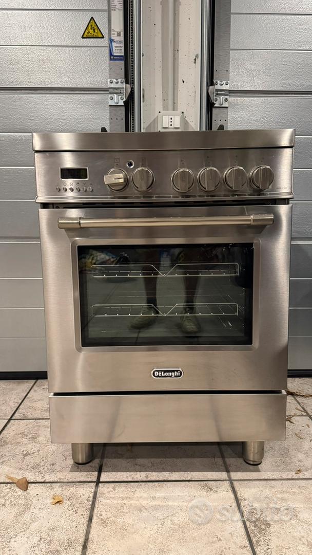 Cucina De’Longhi - INOX (gas+forno) pari al nuovo - Elettrodomestici In ...