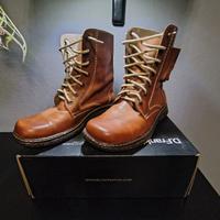Stivali in pelle vera colore marroncino chiaro