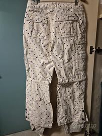 Pantaloni e giacca da snowboard donna 