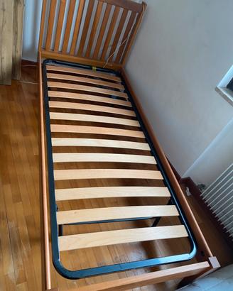 Letto singolo+rete+materasso