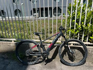 Bici elettrica MTB OLYMPIA NERA Media