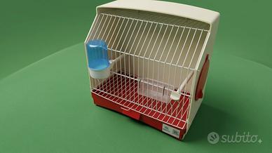 trasportino portatile per uccelli e pappagalli