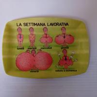 Porta oggetti con settimana lavorativa