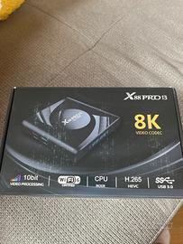 X88 Pro 13 TV Box 4GB RAM + 64GB ROM – NUOVO